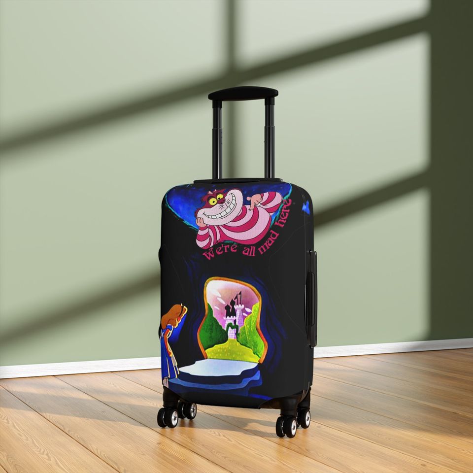 Alice in Wonderland Cheshire cat Luggage Cover
