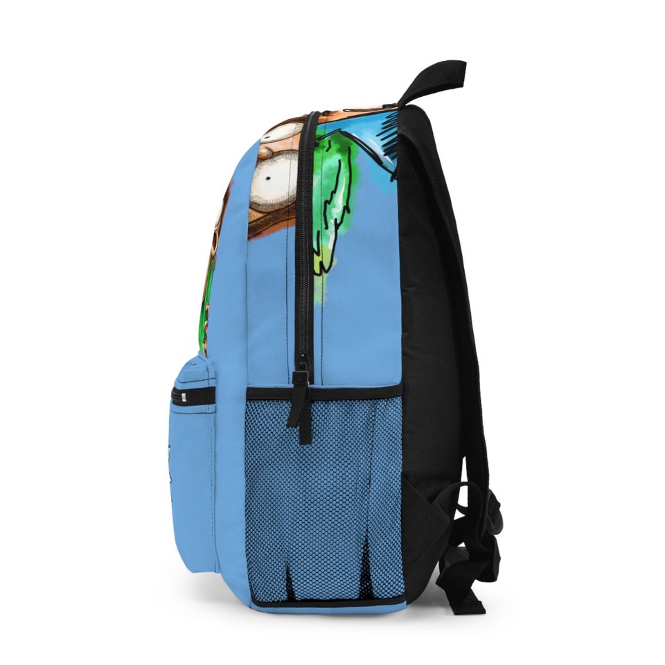 Rick and Rickandmorty Blue Bag, Kids Shool Backpack, Rick and Rickandmorty Bag