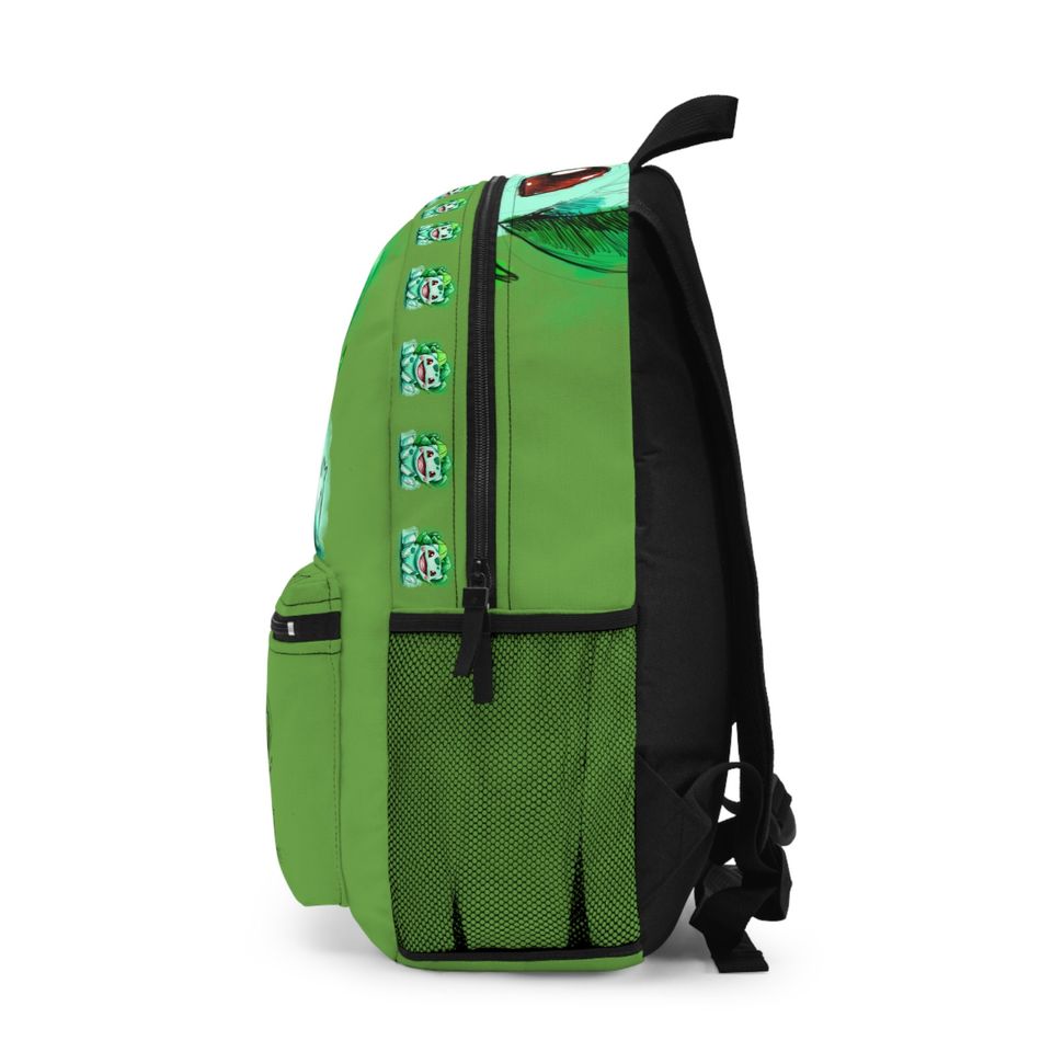 Bulbasaur Green Kids School Backpack, School PKM Bag