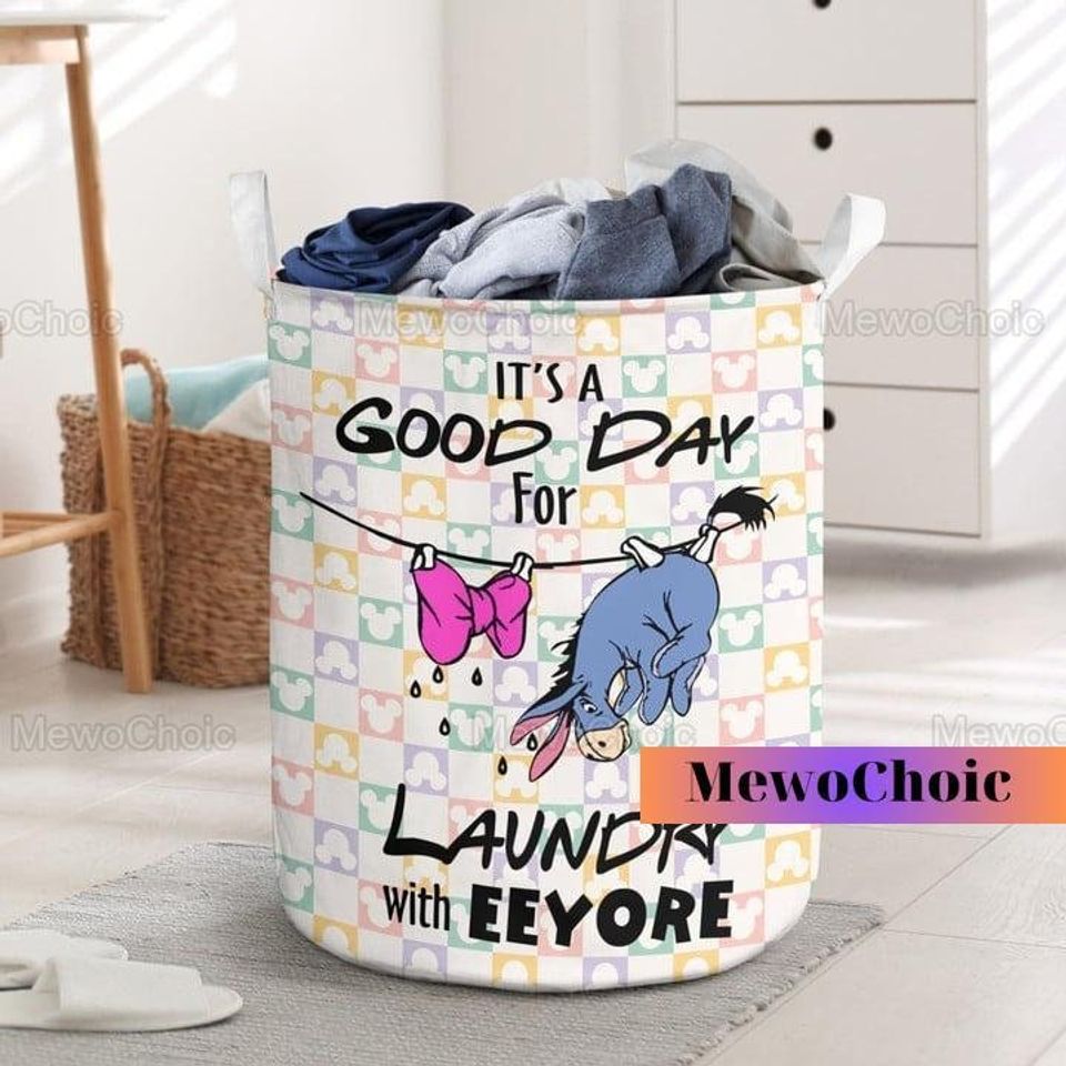 Eeyore Winnie The Pooh Fabric Basket