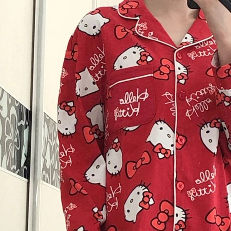 Christmas Hello Kitty Pajamas Set