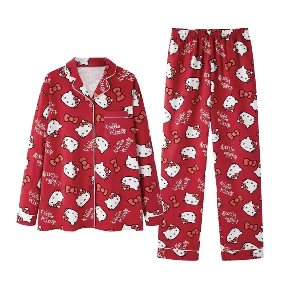 Christmas Hello Kitty Pajamas Set