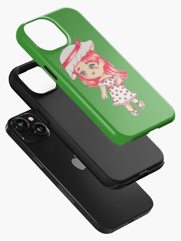 Strawberry Shortcake Girl iPhone Case