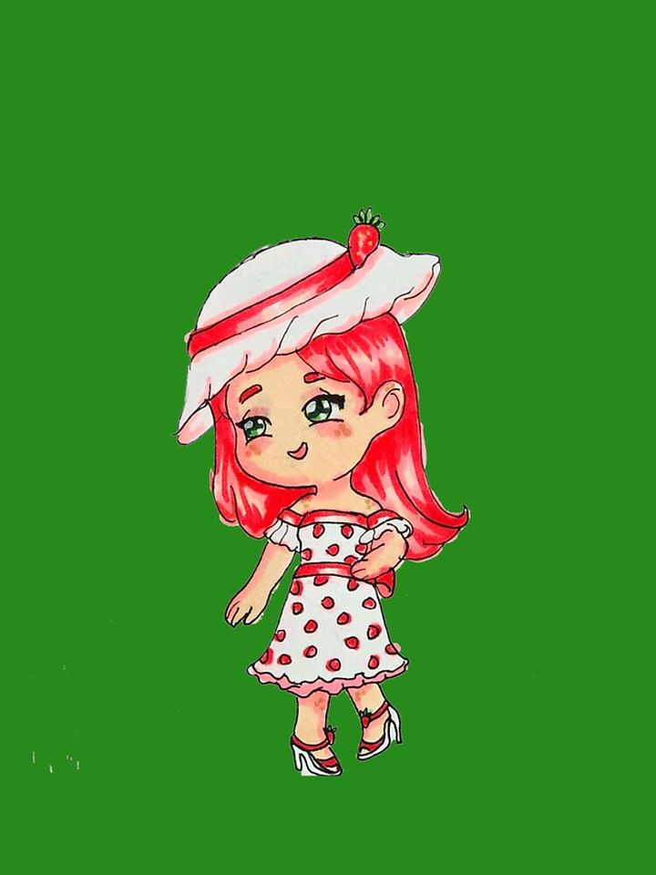Strawberry Shortcake Girl iPhone Case