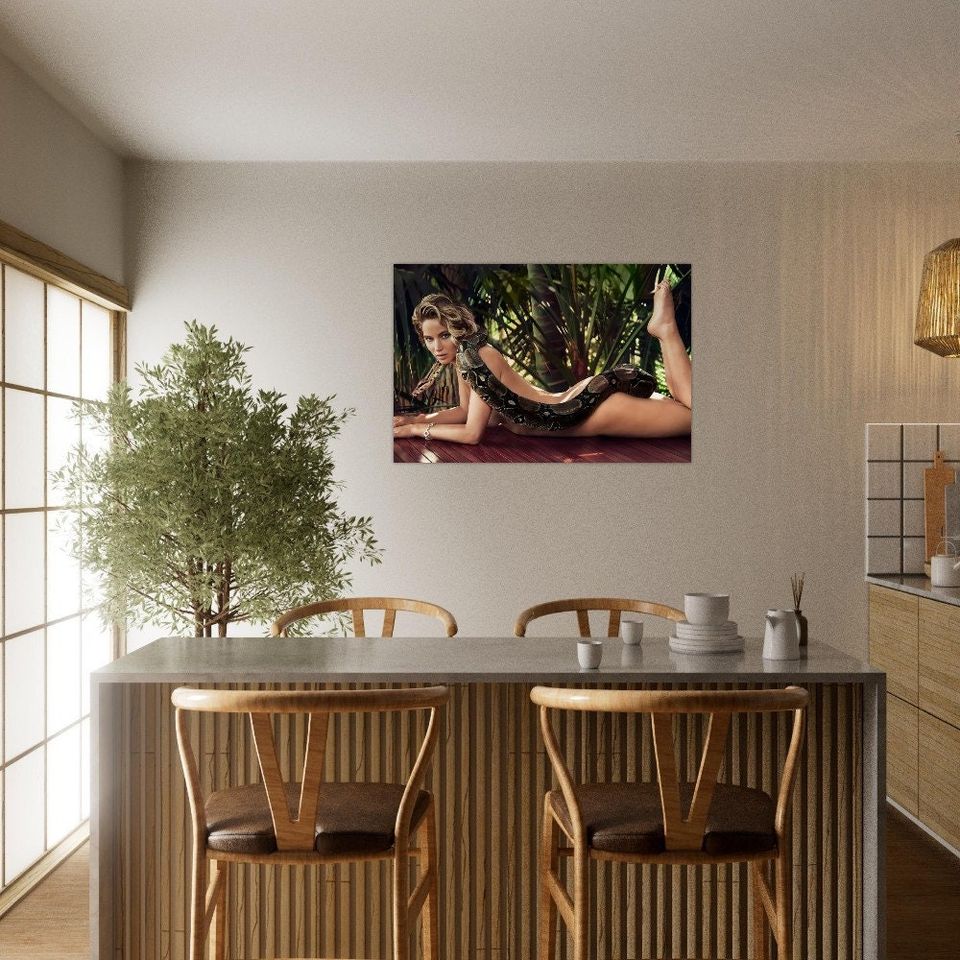 Jennifer Lawrence Python Embrace Poster