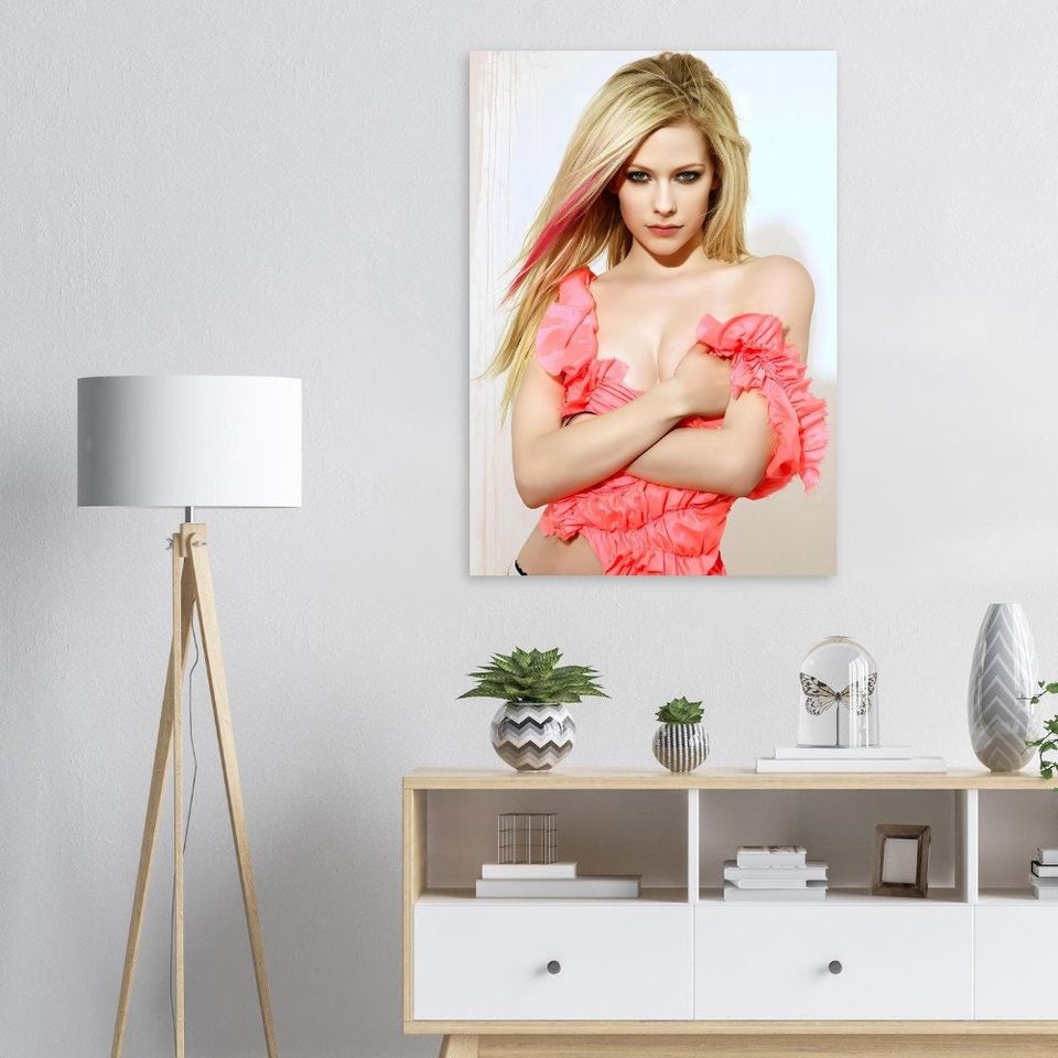 Avril Lavigne Rockstar Aura Portrait Poster