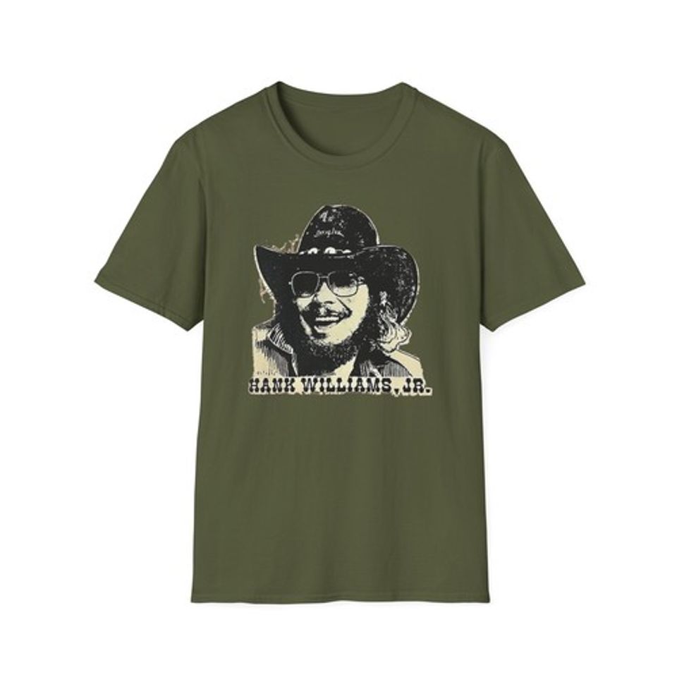 Retro Hank Williams Jr. Unisex T-Shirt