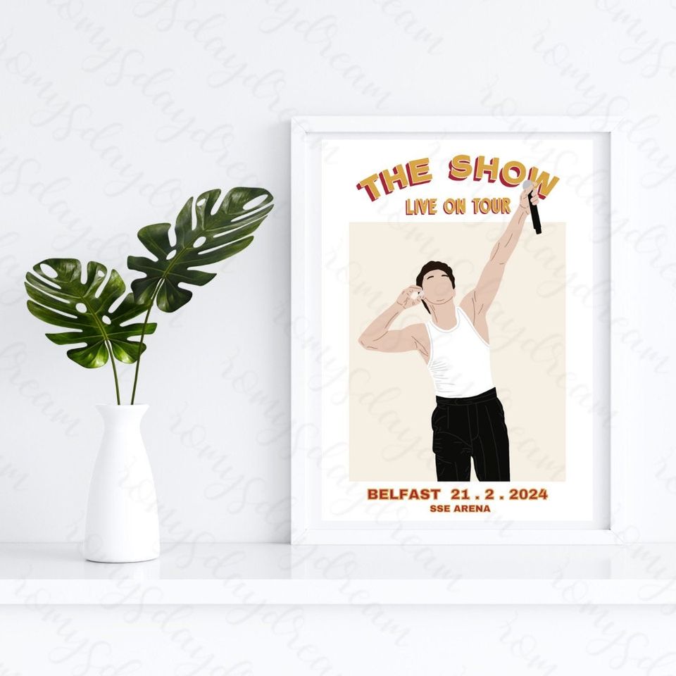 Niall Horan Poster Belfast Night 2