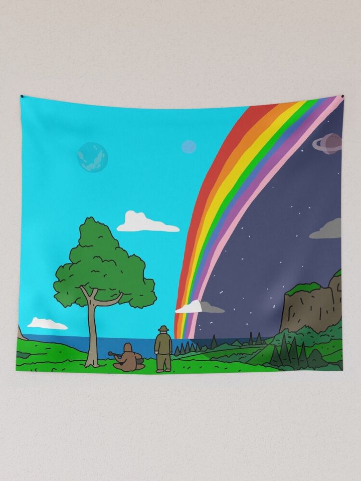 Big Lez Show Landscape Tapestry