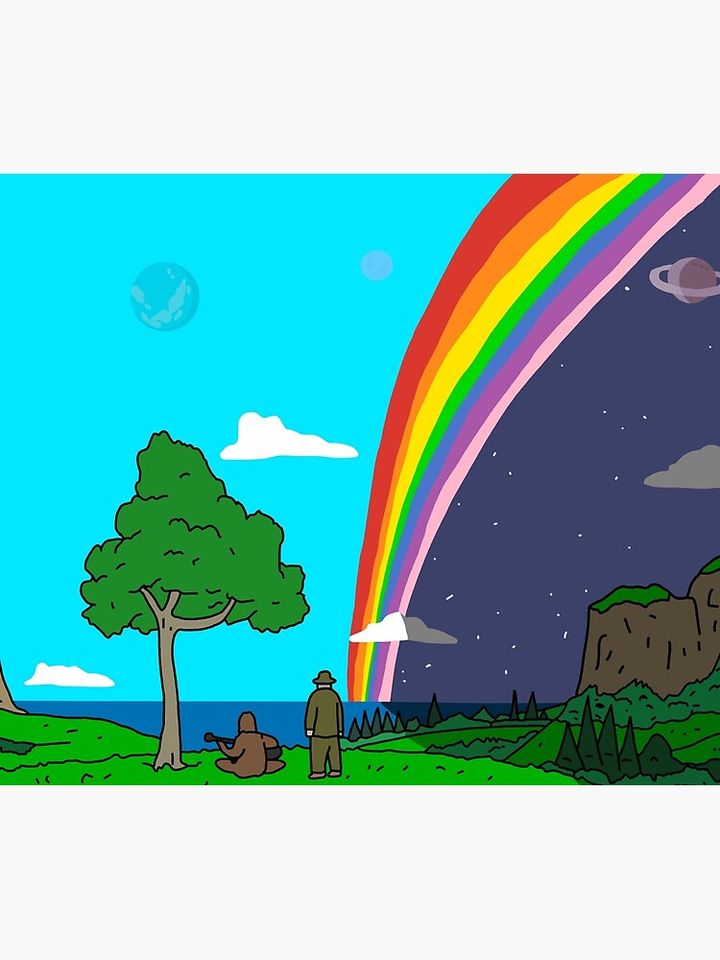 Big Lez Show Landscape Tapestry