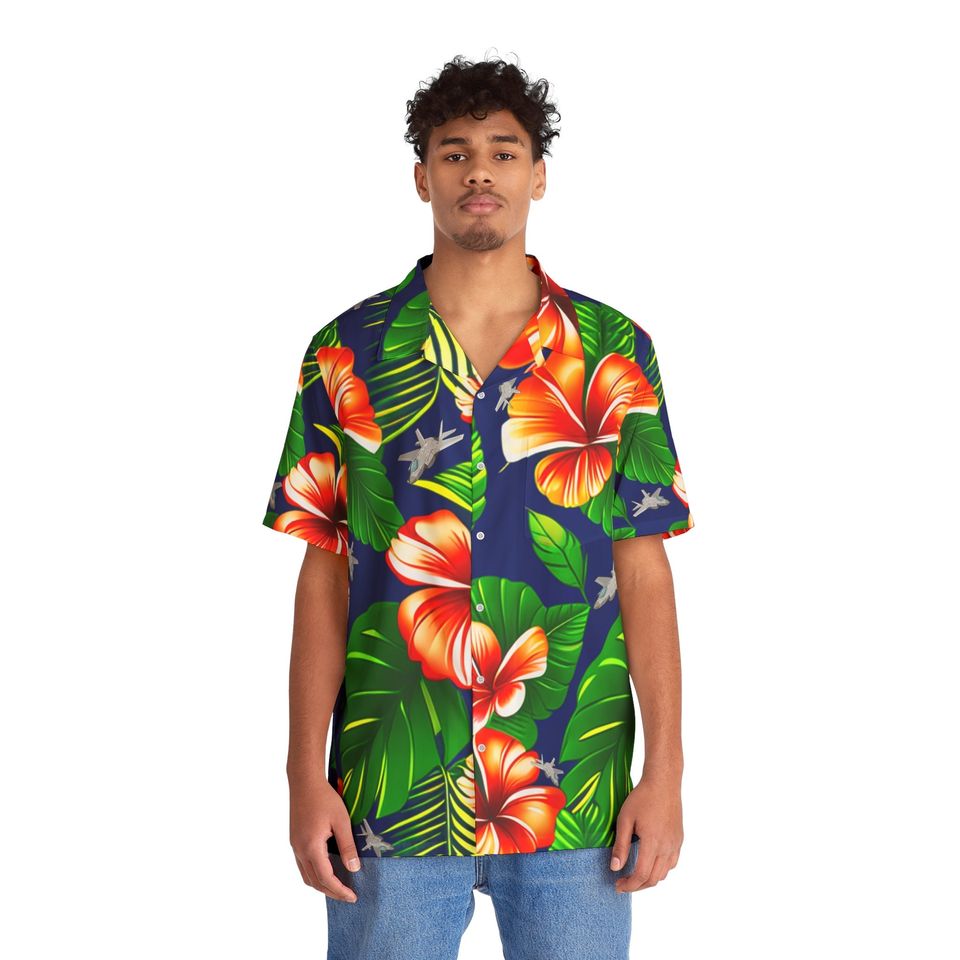 F-35 Panther Hawaiian Shirt