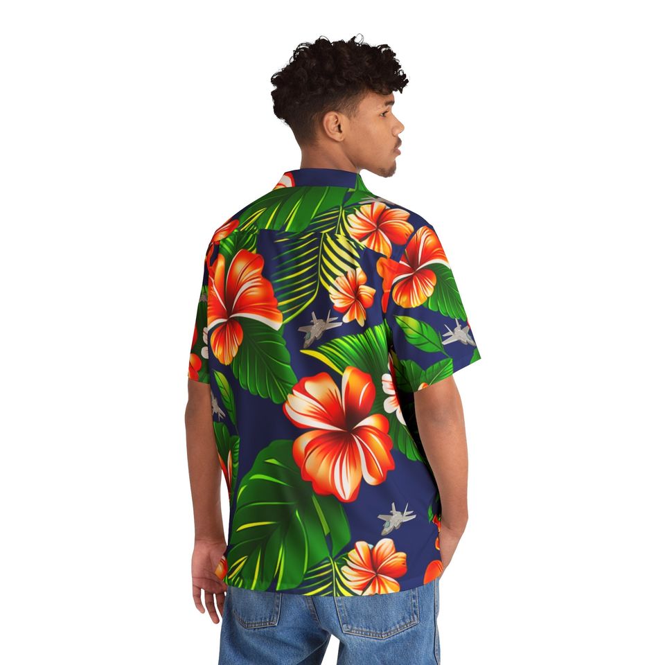 F-35 Panther Hawaiian Shirt