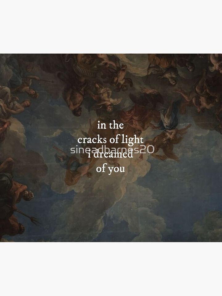 Evermore Lyric Throw Blanket