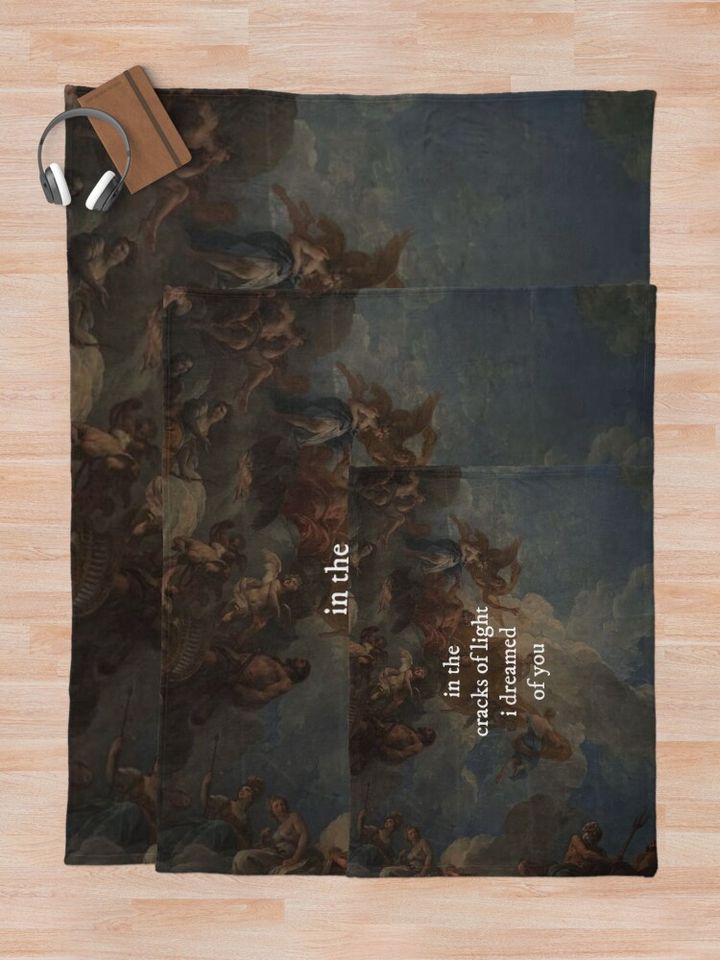 Evermore Lyric Throw Blanket