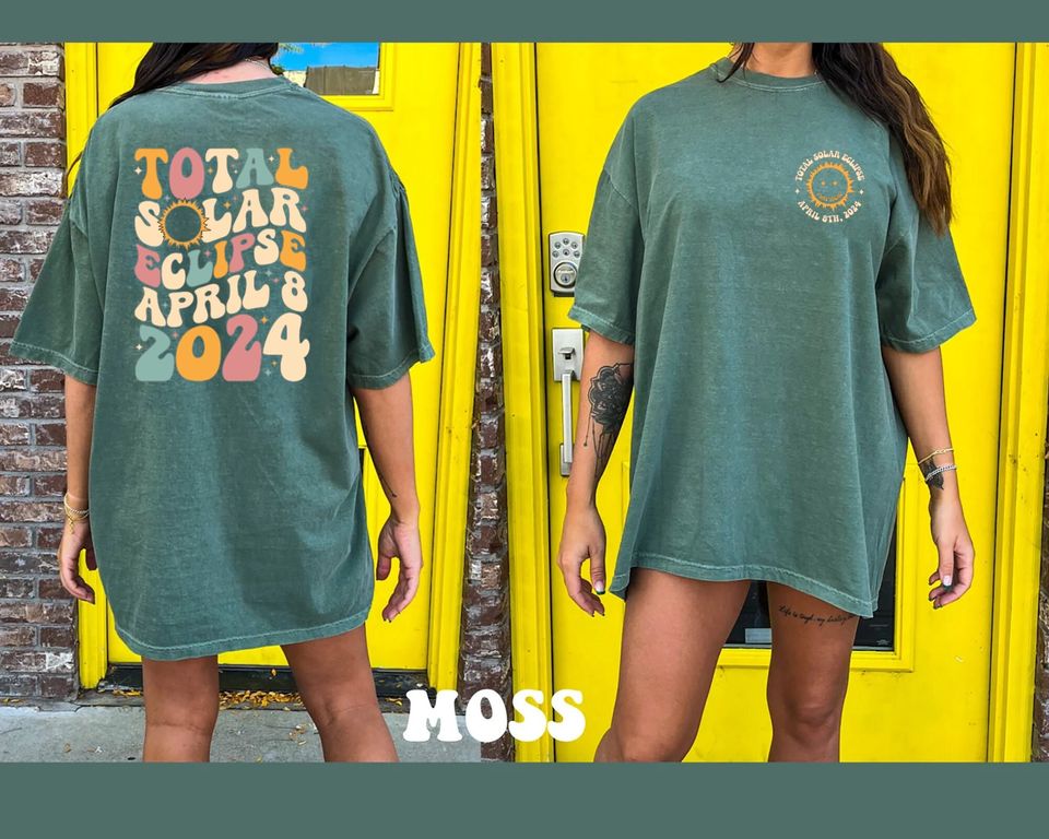 Total Solar Eclipse 2024 Shirt, Gift For Eclipse Lover, April 8th 2024 Shirt