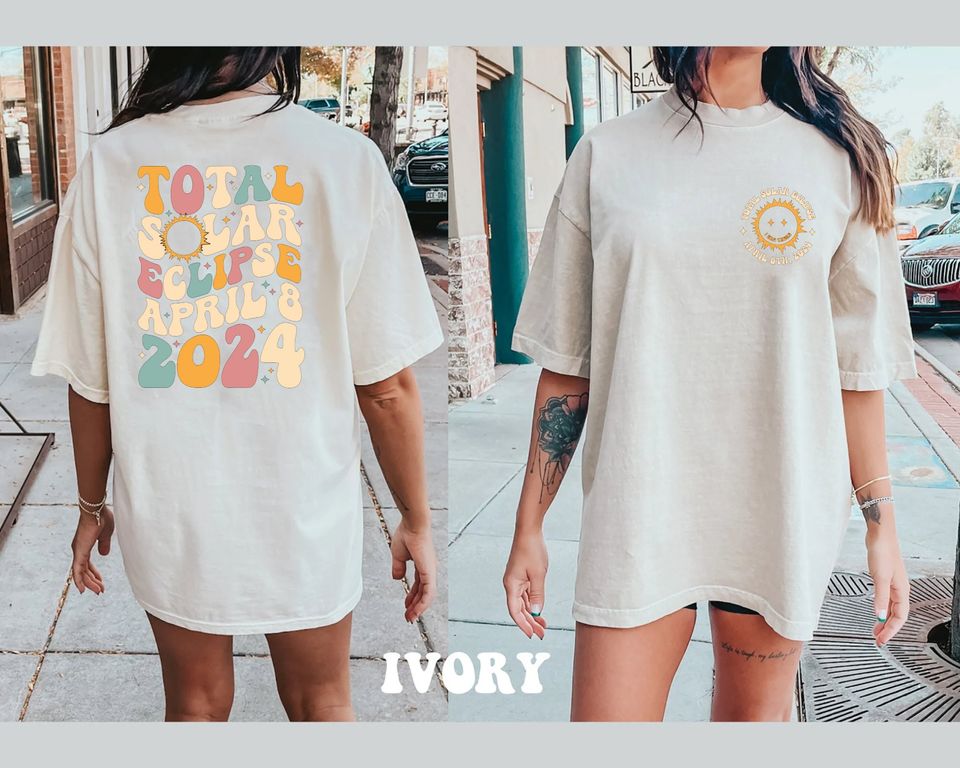 Total Solar Eclipse 2024 Shirt, Gift For Eclipse Lover, April 8th 2024 Shirt