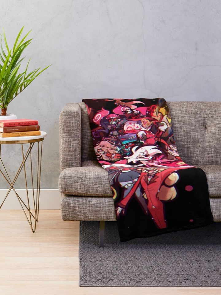 Hazbin Hotel Blanket, Hazbin Hotel Fan Gift