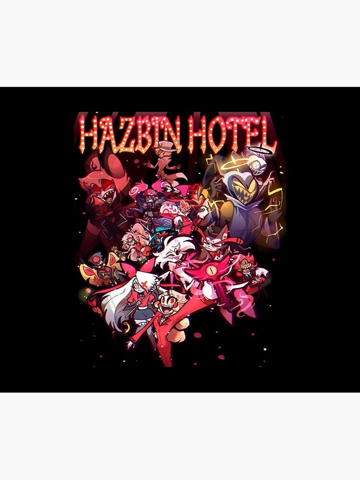 Hazbin Hotel Blanket, Hazbin Hotel Fan Gift