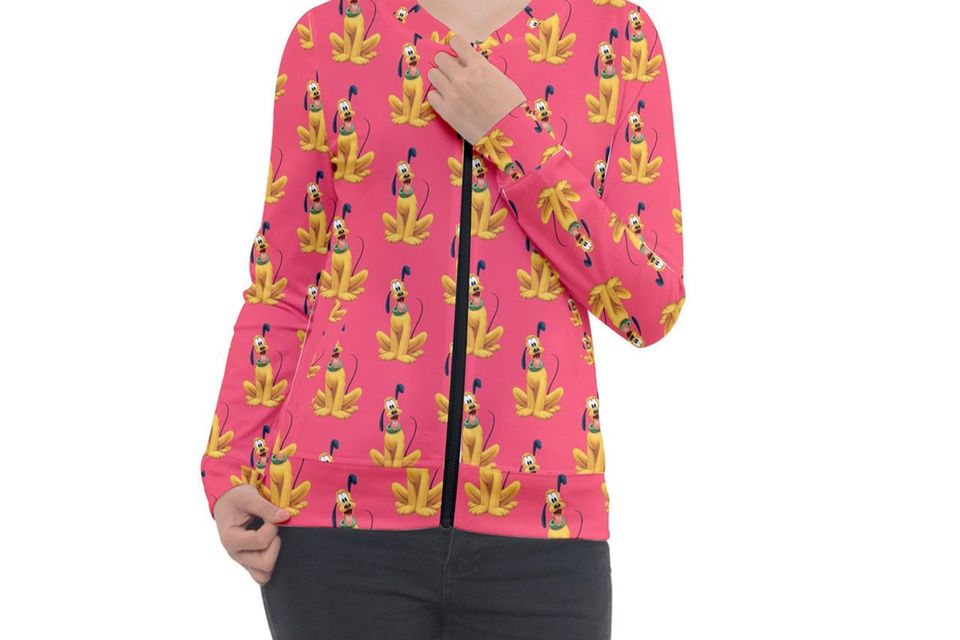 Pluto Light Jacket | Pluto Zip-up Jacket | Disney Nurse Jacket