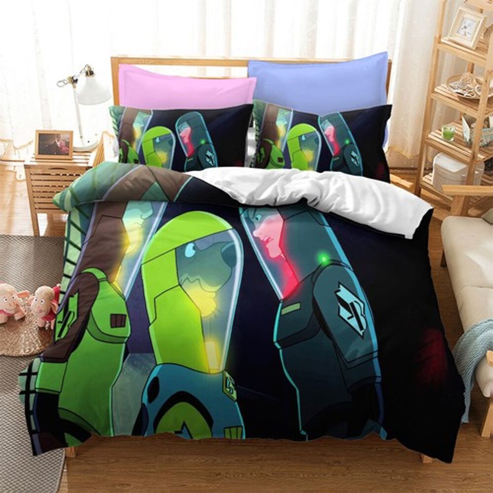 Scooby-Doo Dog Doona Duvet Cover Pillowcase Bedding Set