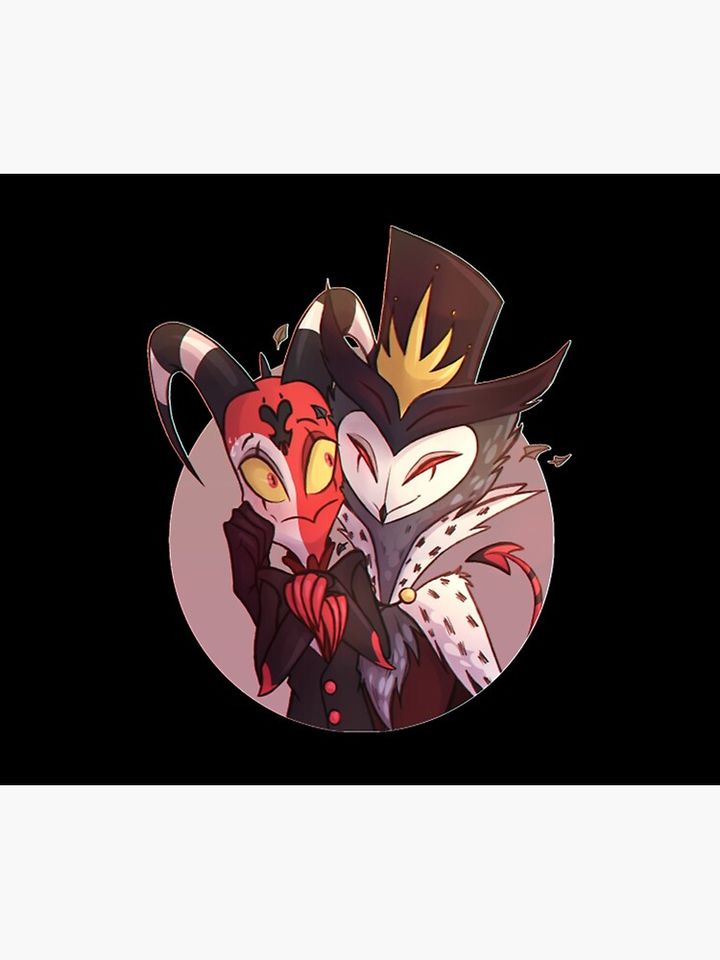 Blitzo And Stolas Hazbin Hotel Blanket, Hazbin Hotel Fan Gift