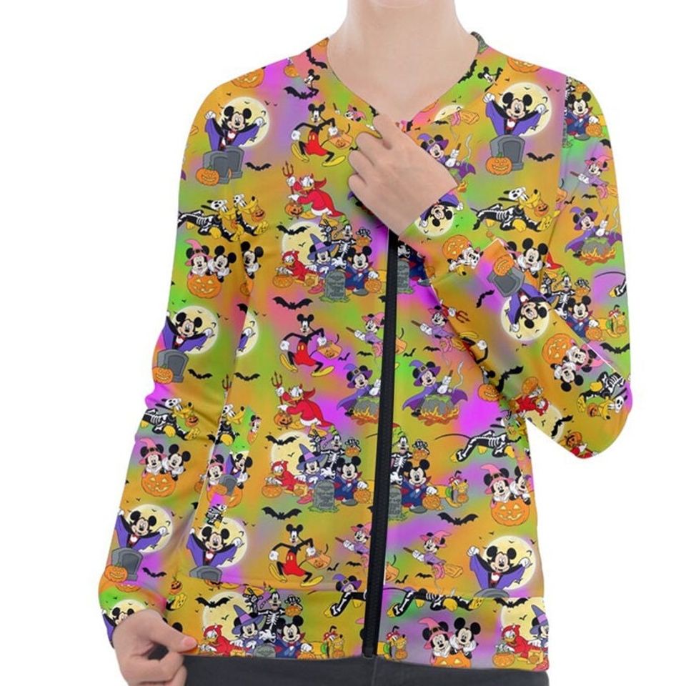 Mickey and Friends Halloween Light Jacket | Disney Nurse Jacket