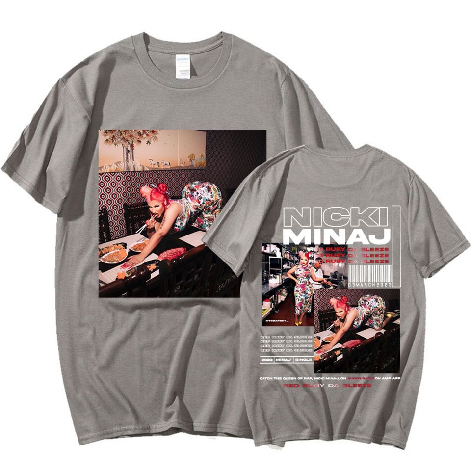 Rapper Nicki Minaj Music Album Red Ruby Da Sleeze T Shirt
