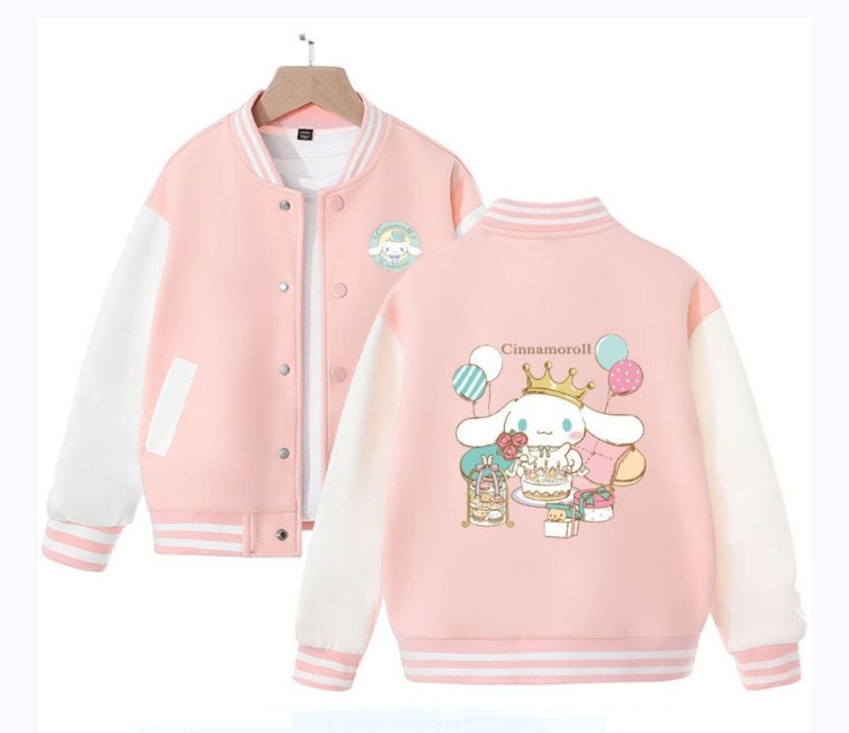 Cute Cinnamor Jacket, Cinnamor Baseball Jacket