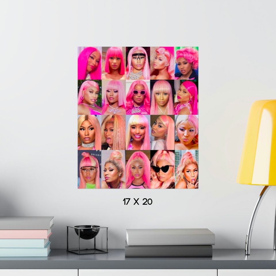 Nicki Minaj Queen of Rap Pink Friday 2 Premium Matte Vertical Posters