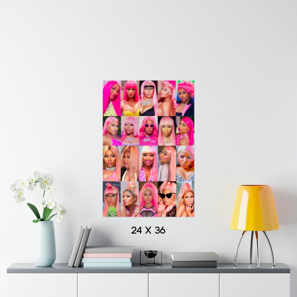 Nicki Minaj Queen of Rap Pink Friday 2 Premium Matte Vertical Posters