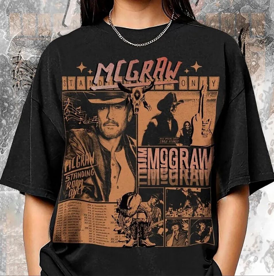 Tim Mcgraw Vintage Tour Tshirt