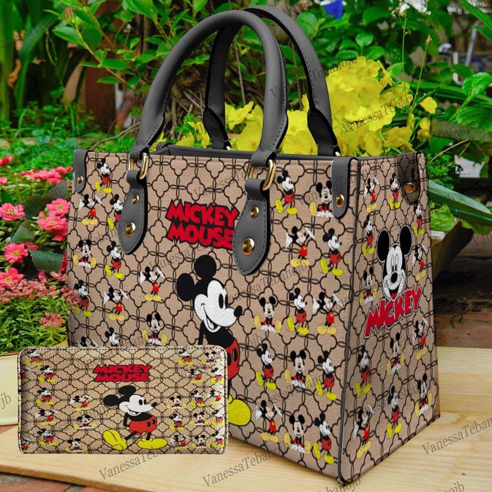 Vintage Mickey Leather Bag