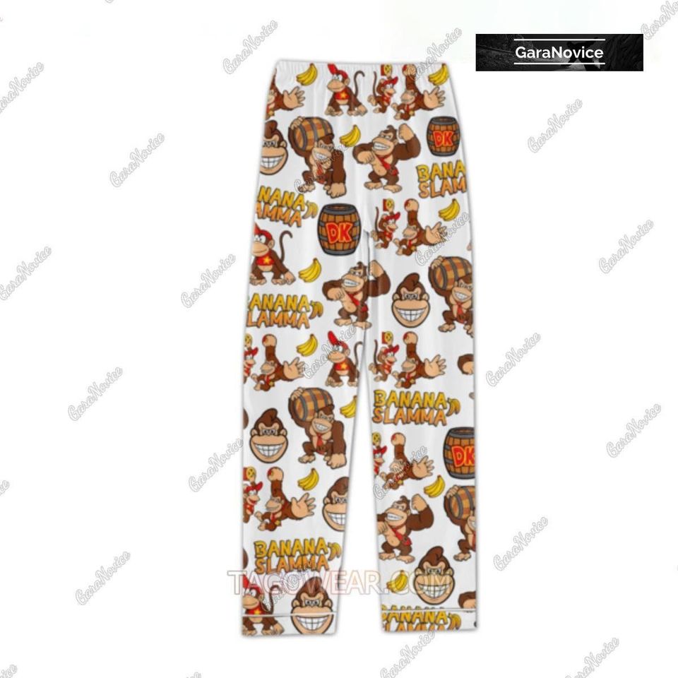 Donkey Kong Pajamas, Donkey Kong Banana Slamma Pajamas Sets