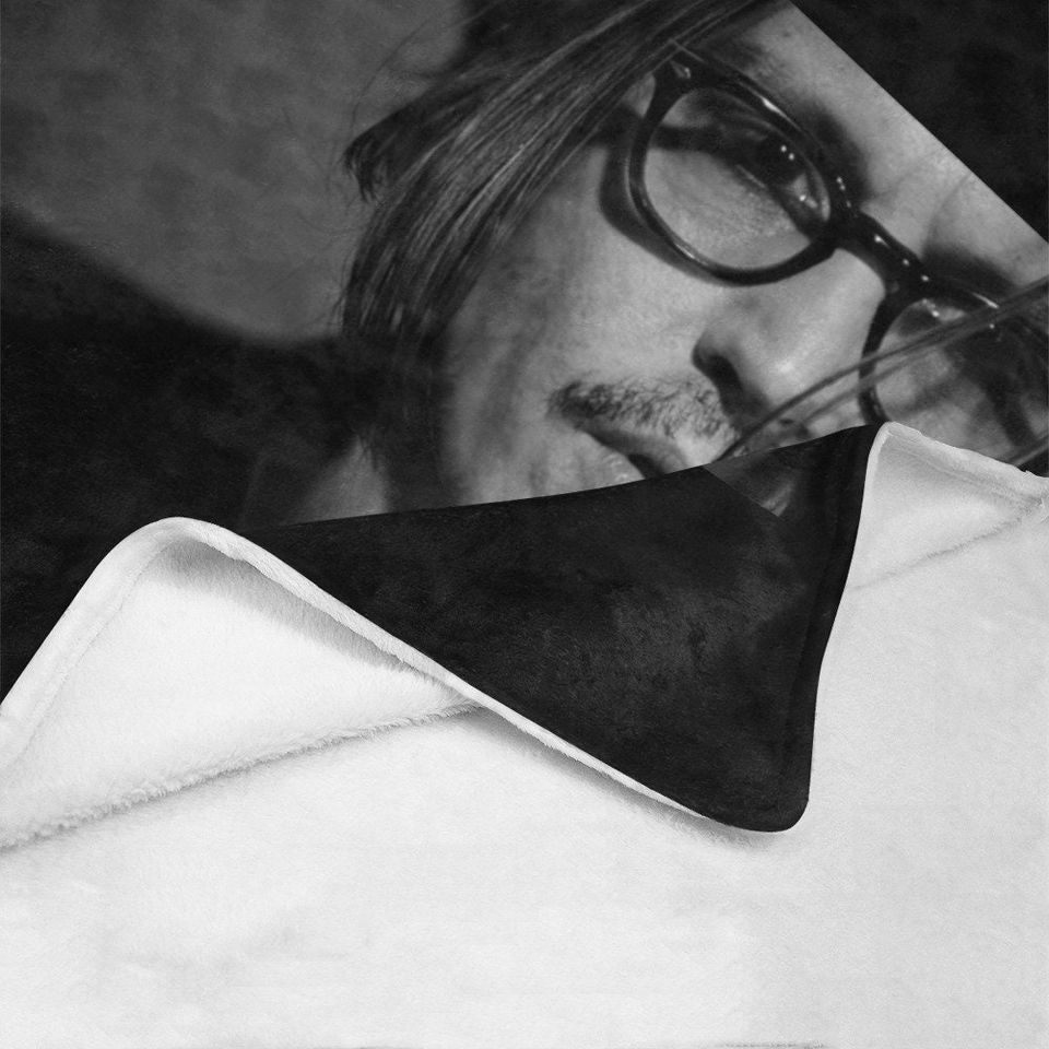 Johnny Depp Fleece Blanket