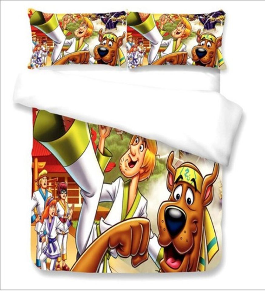 Scooby Doo Bedding Set Christmas Gift Quilt