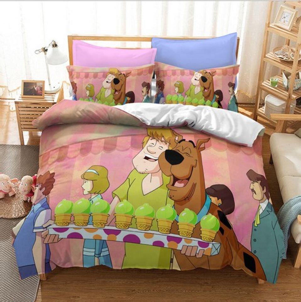 Scooby Doo Bedding Set Christmas Gift Quilt
