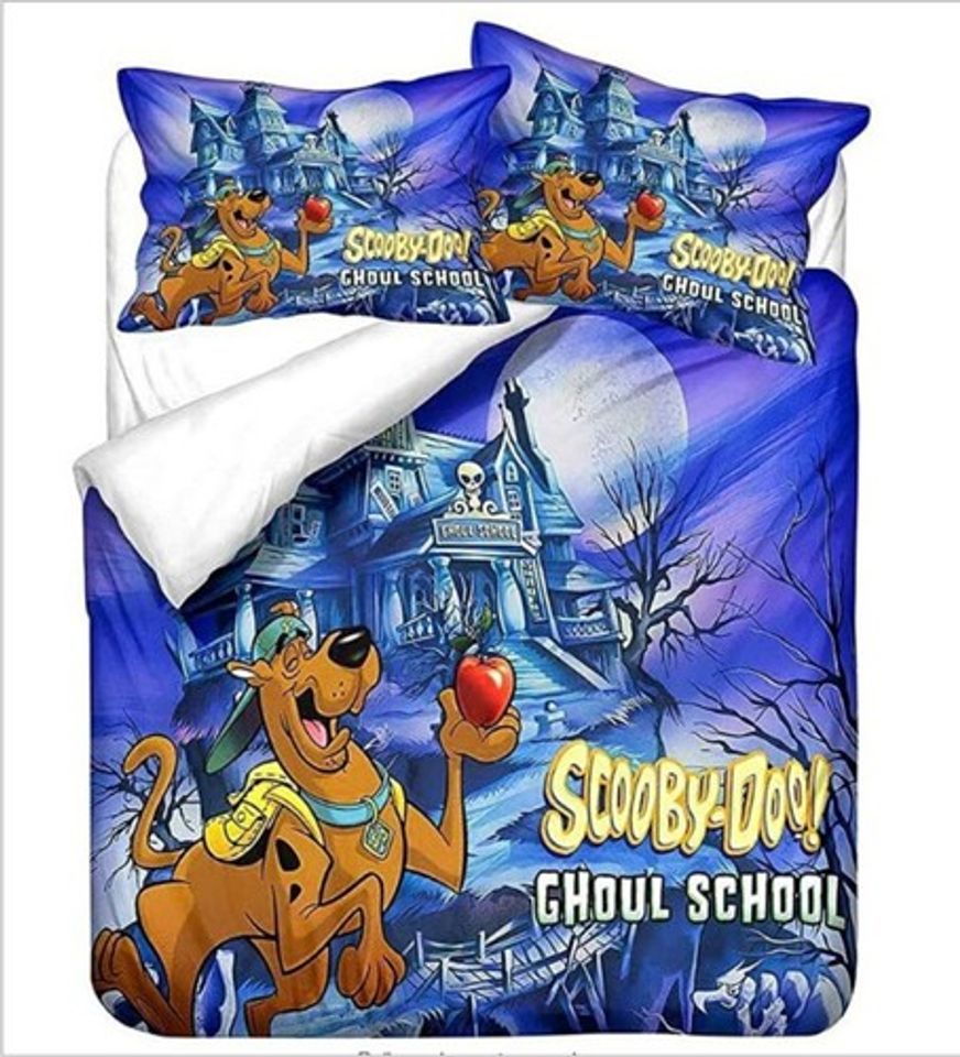 Scooby Doo Bedding Set Christmas Gift Quilt