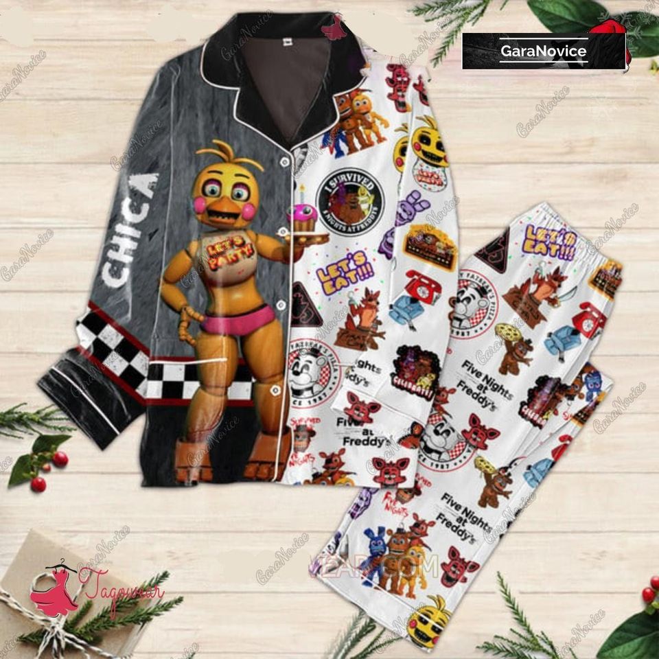 Chica Five Nights At Freddys Pajamas Sets