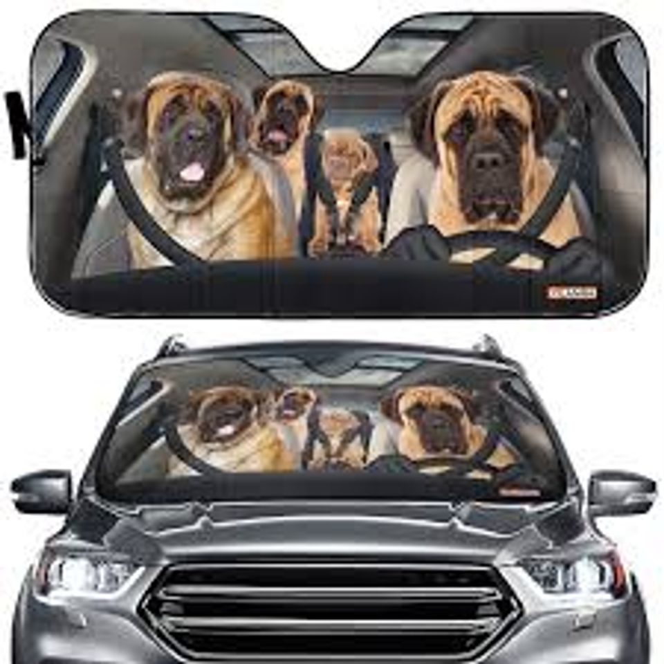 German Shorthaired Pointer Auto Sun Shade