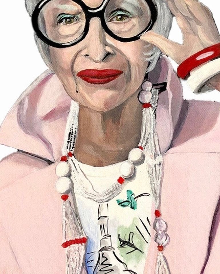 Iris Apfel Premium Matte Vertical Posters