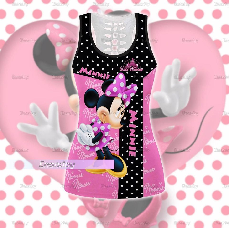 Cute Minnie Tanktop, Minnie Mouse Tank Top, Disney Minnie Leggings
