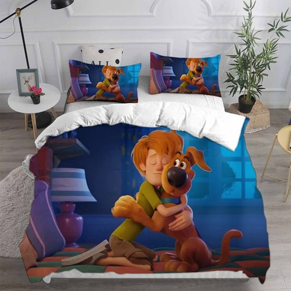 Cosplay Scooby Doo Velma Daphne 3D Duvet Cover Bedding