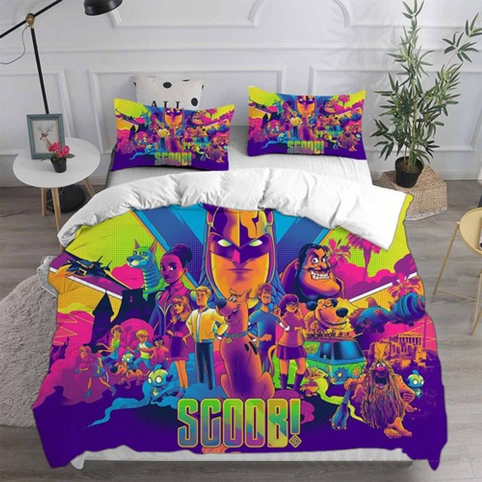 Cosplay Scooby Doo Velma Daphne 3D Duvet Cover Bedding
