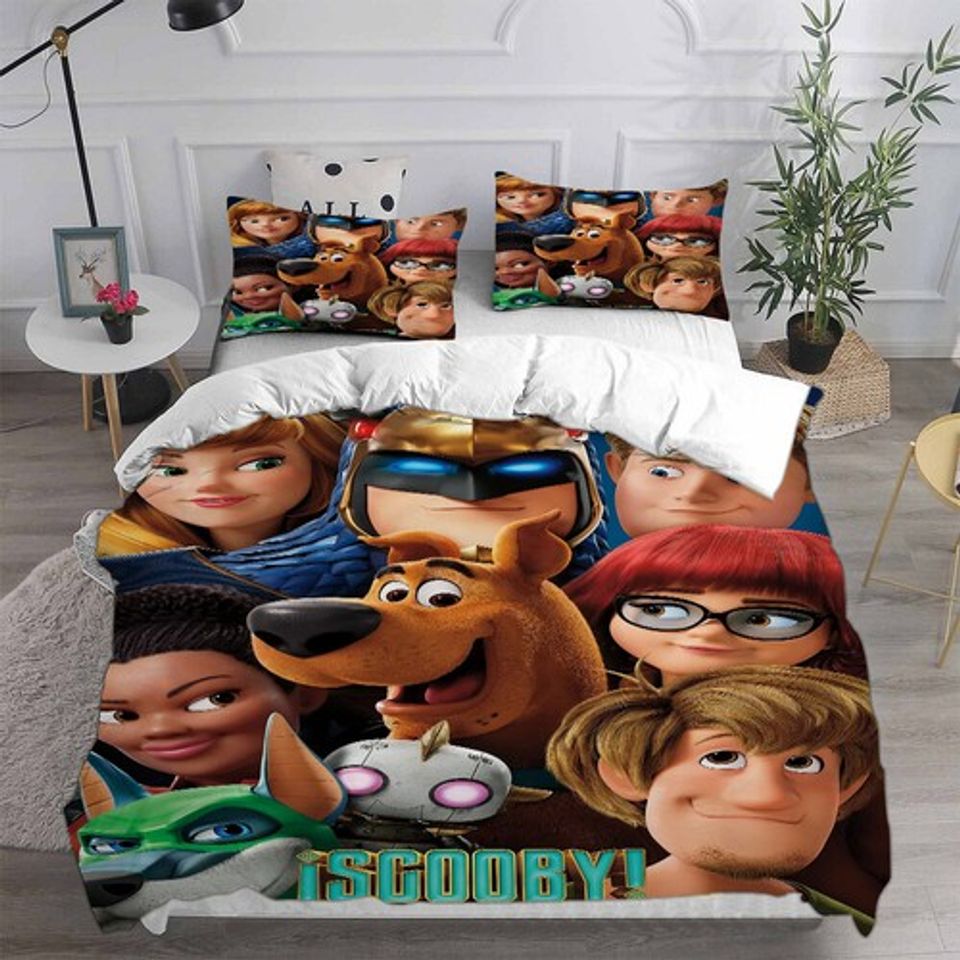 Cosplay Scooby Doo Velma Daphne 3D Duvet Cover Bedding