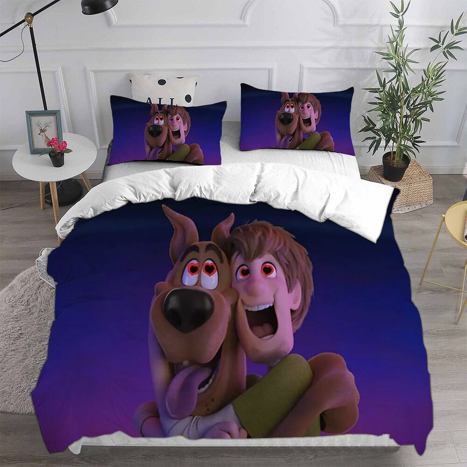 Cosplay Scooby Doo Velma Daphne 3D Duvet Cover Bedding