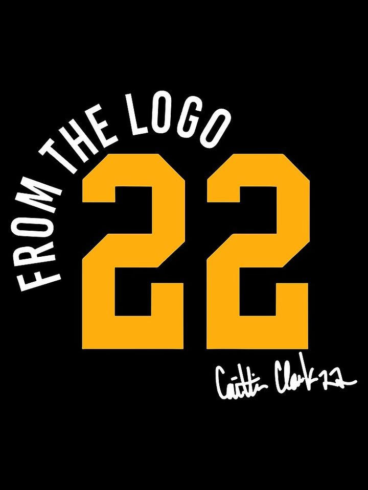 From The Logo 22 Caitlin Clark Poster, Caitlin Clark Baseball Poster