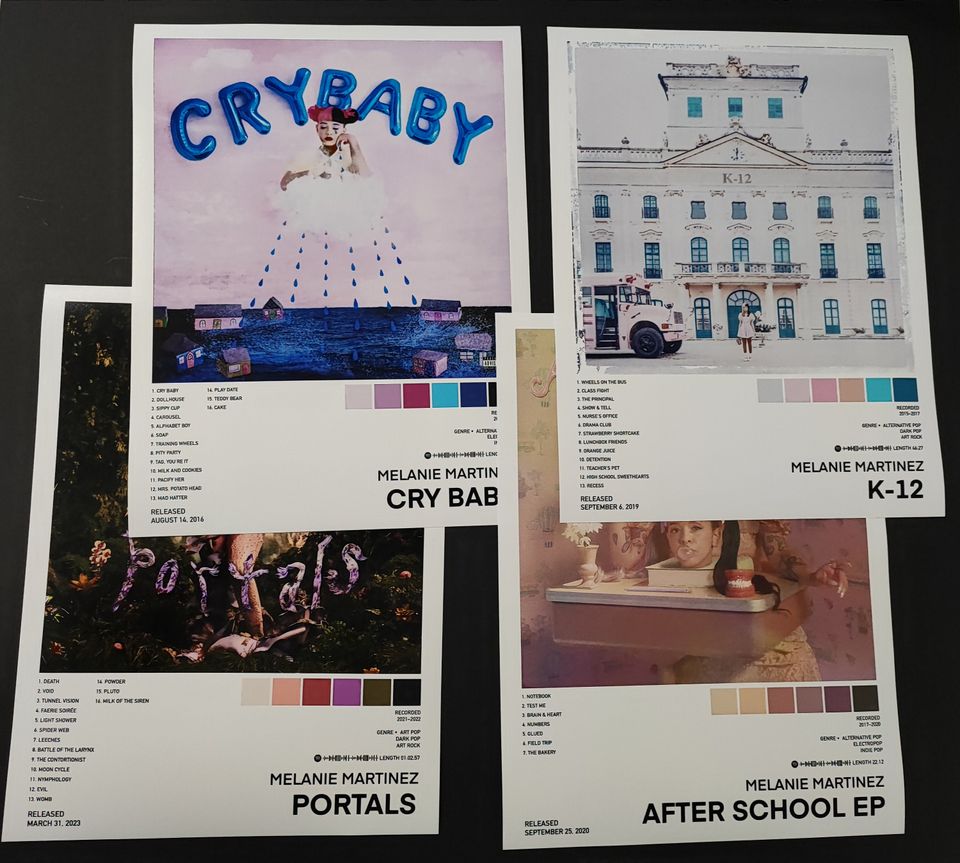Portals Melanie Martinez Album Poster