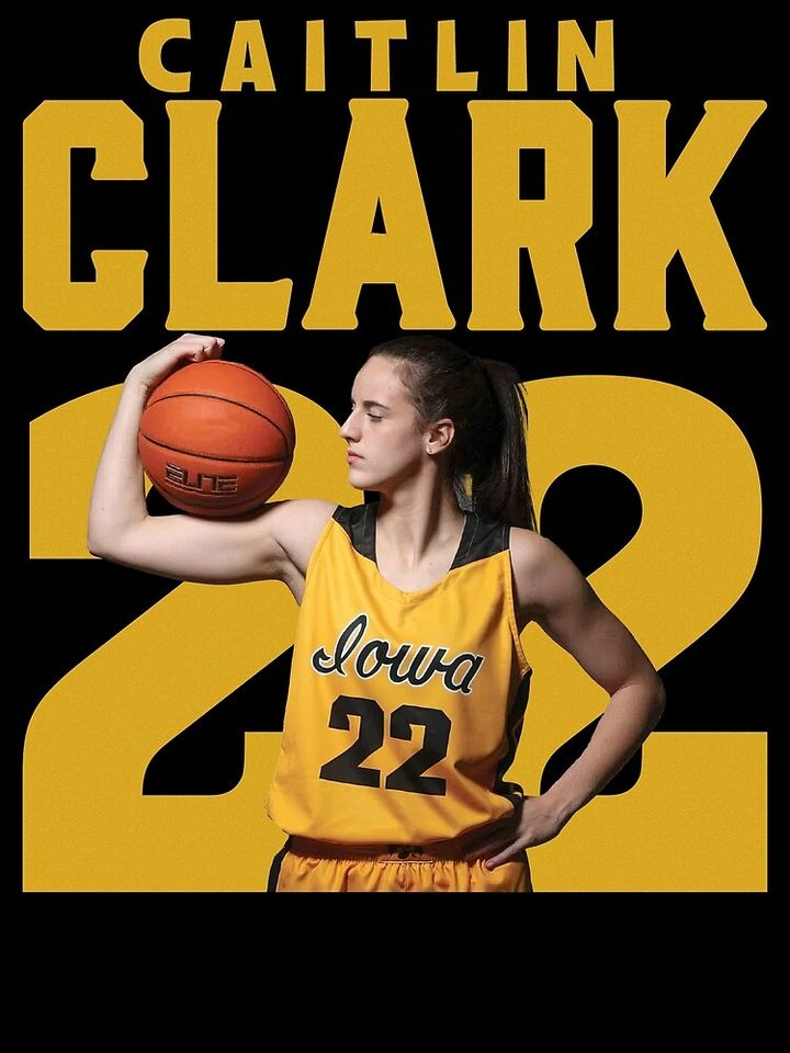 Basketball Champion Poster, Caitlin Clark Baseball Poster