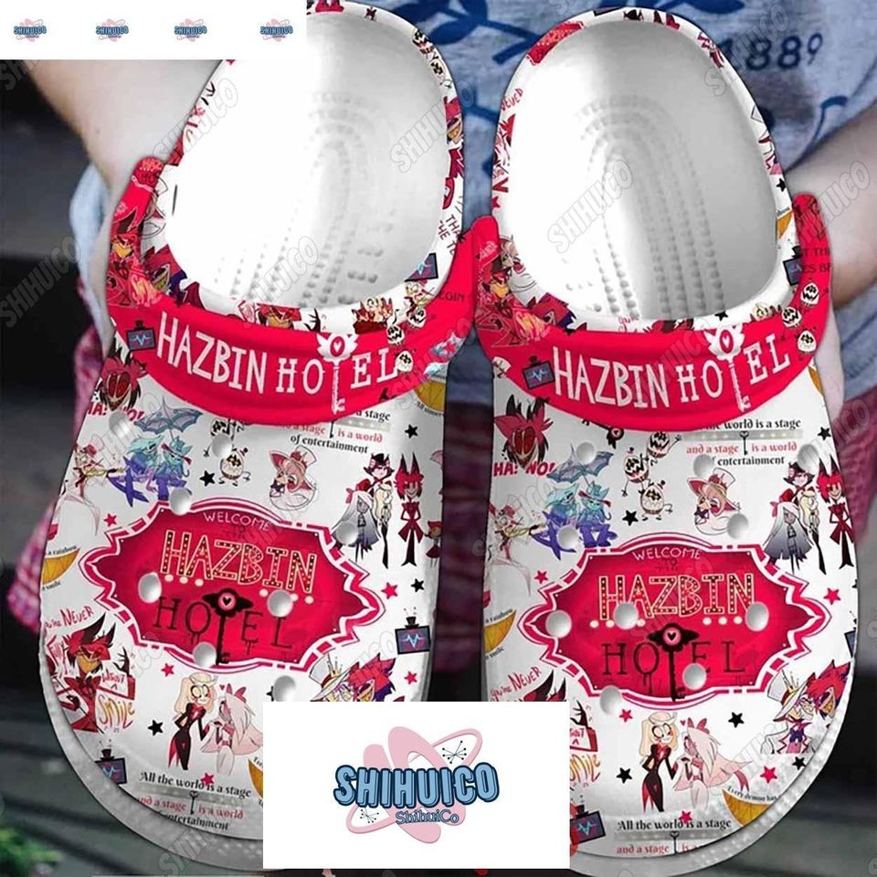 Hazbin Hotel Characters Shoes, Helluva Boss Clogs