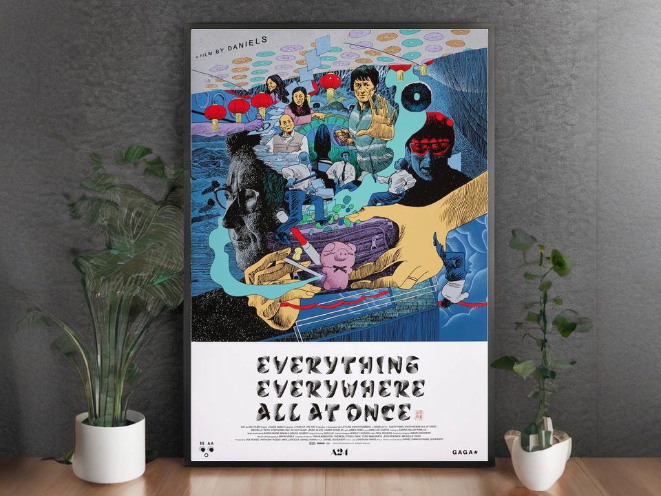 Everything Everywhere All at Once Movie posters